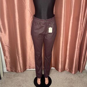 St. John's Bay Women's Pants in Burgundy